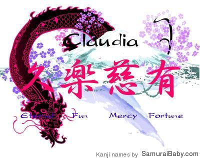 Claudia The Name