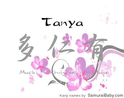 Name Tanya